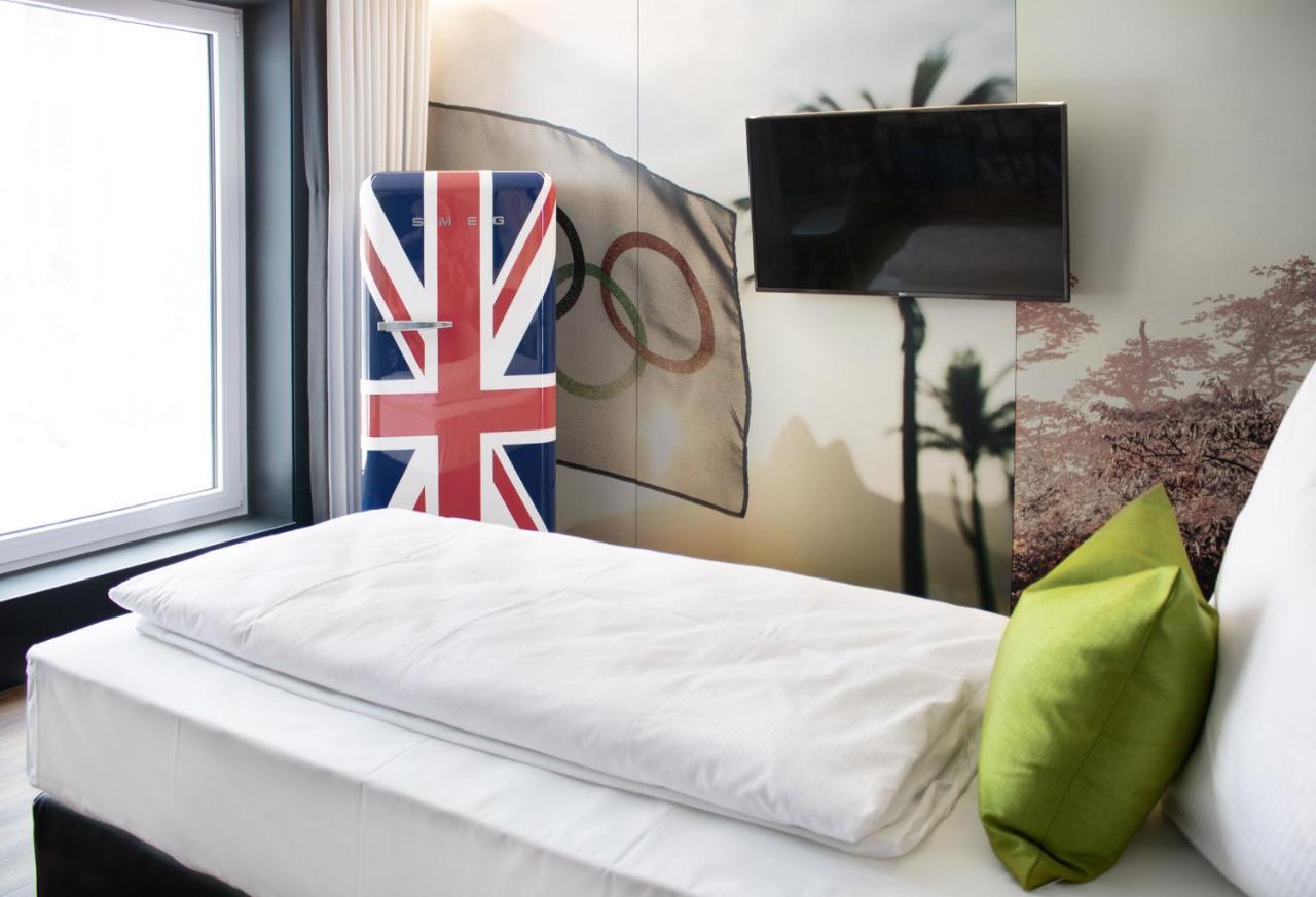 Mdg Hotel By Wmm Hotels Magdeburg Bagian luar foto